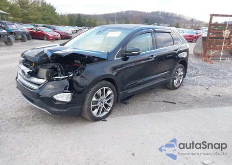 2018 Ford Edge Titanium z USA, uszkodzony, nr VIN 2FMPK4K91JBC25681